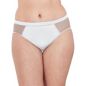 Bali One Smooth U Ultra Light Hi-Cut Underwear White
